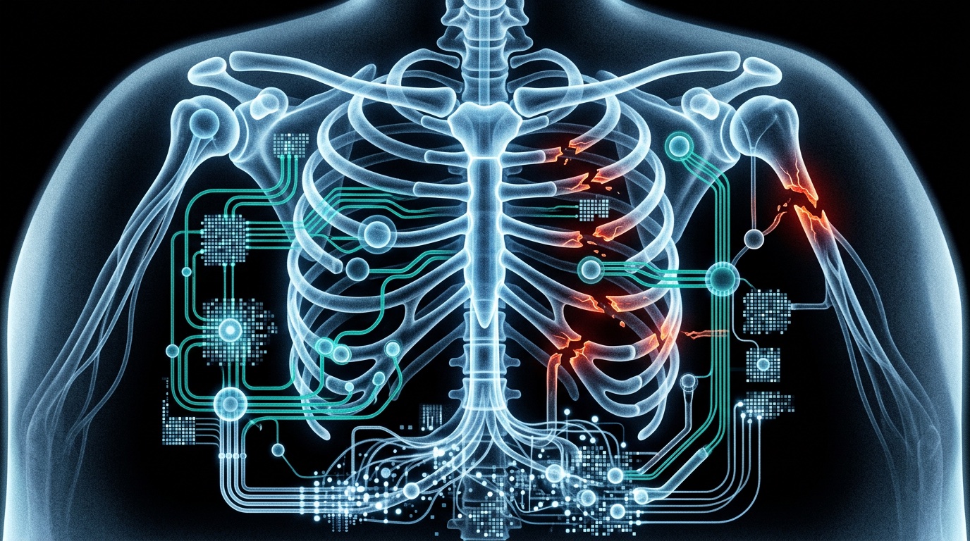 X-ray revealing the internal structure of a website tracking system