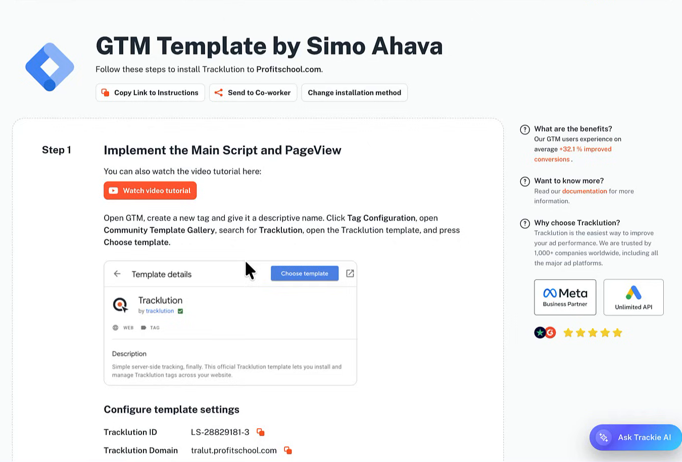 How to Install Tracklution Using Google Tag Manager (Step-by-Step GTM Setup Guide)