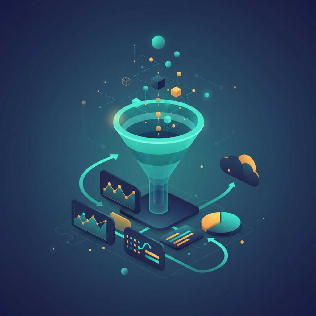 AI-generated illustration for utms tracking your traffic in google analytics